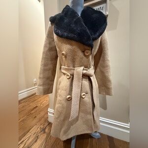 D&G Vintage Tweed Trench Coat